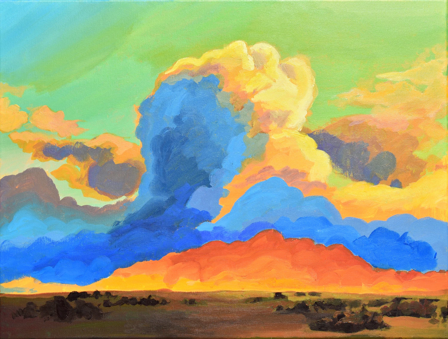 Mushroom Cloud original artwork